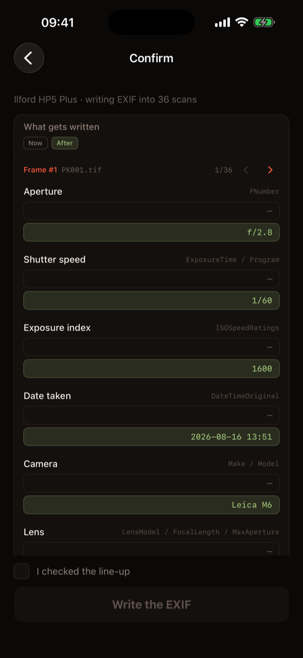 iPhone · Confirm